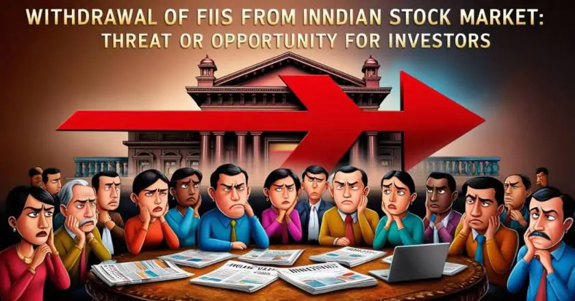 Withdrawal of FIIs from Indian Stock Market: